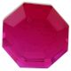 Queen Pink Flat Octagon Dresser Glass Wine Stopper Online